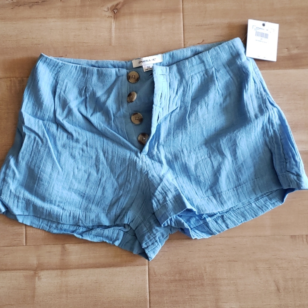NWT O'Neill High-Rise Henley Shorts